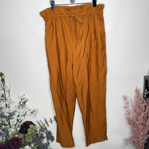 Madewell Ankle Pants in Warm Brown - Picture 4 of 8